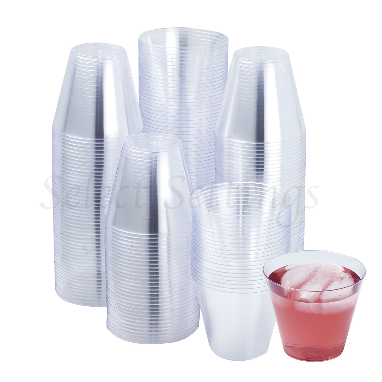 32-ounce Plastic Tumblers/Large Drinking Glasses/Party Cups/Iced
