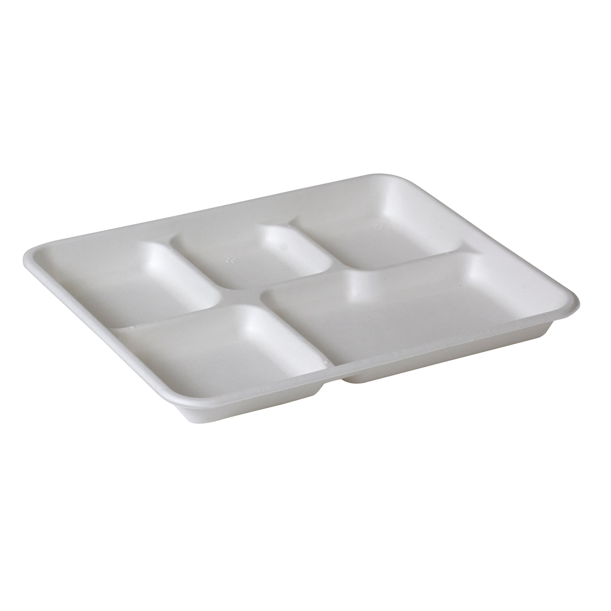 5 Compartment Foam Plates